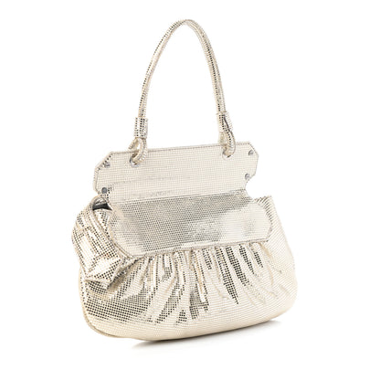 Fendi Laminated Calfskin To You Convertible Pochette Silver 6 of 15