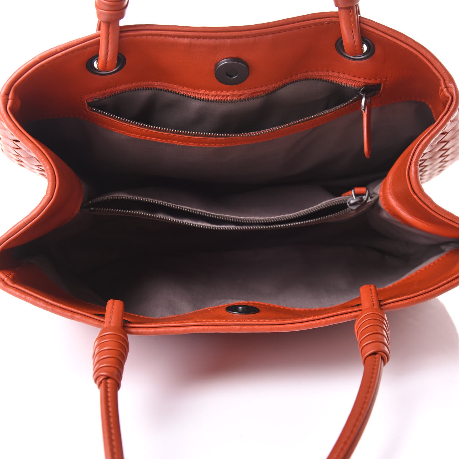Bottega Veneta Nappa Intrecciato Woven Tote Terracota 4 of 11