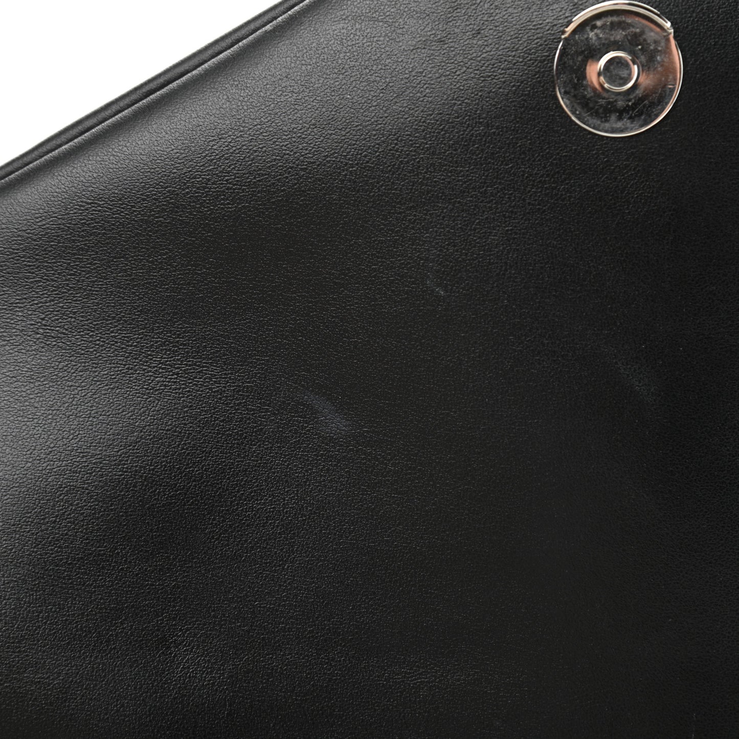 Calfskin Y Quilted Monogram Medium Loulou Chain Satchel Black