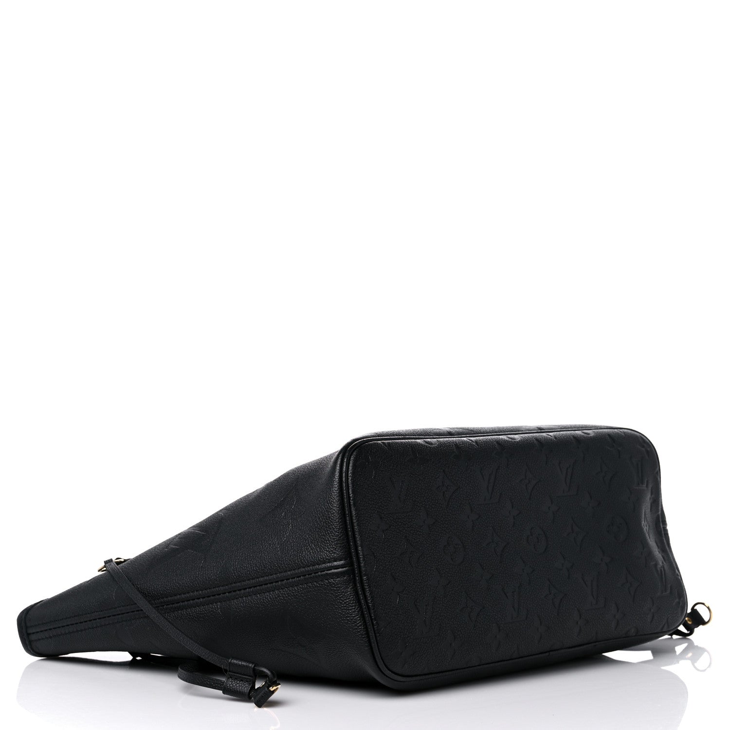 Louis Vuitton Empreinte Monogram Giant Neverfull MM Black 4 of 13