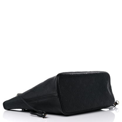Louis Vuitton Empreinte Monogram Giant Neverfull MM Black 4 of 13