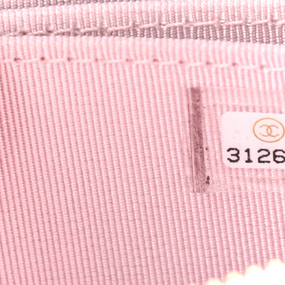 Chanel Caviar Quilted Zip Coin Purse Light Pink 7 of 9