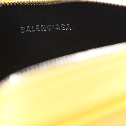 Balenciaga Smooth Calfskin Logo XS Everyday Camera Bag Jaune Soleil Black 5 of 9