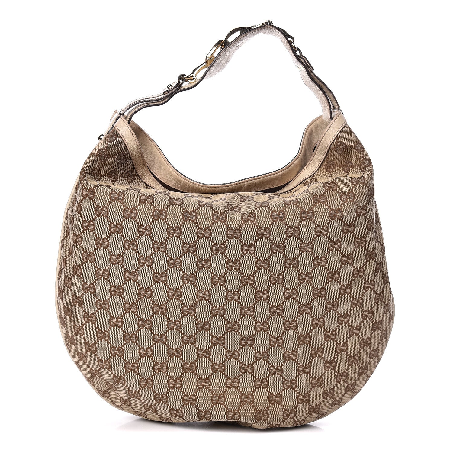 Gucci Monogram Large Wave Hobo Off White 1 of 12