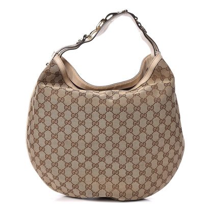 Gucci Monogram Large Wave Hobo Off White 1 of 12