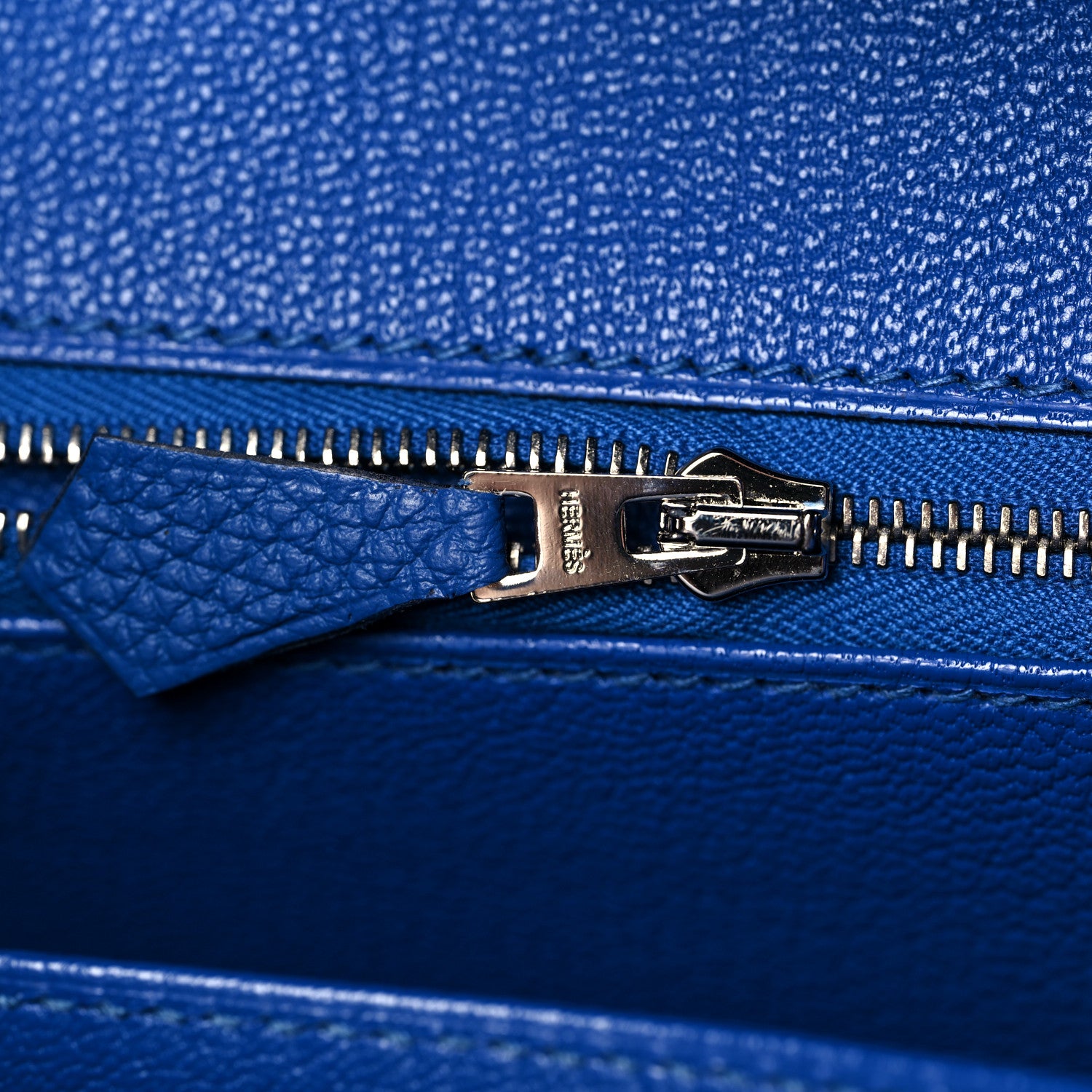 Hermes Togo Birkin 30 Bleu France 21 of 35