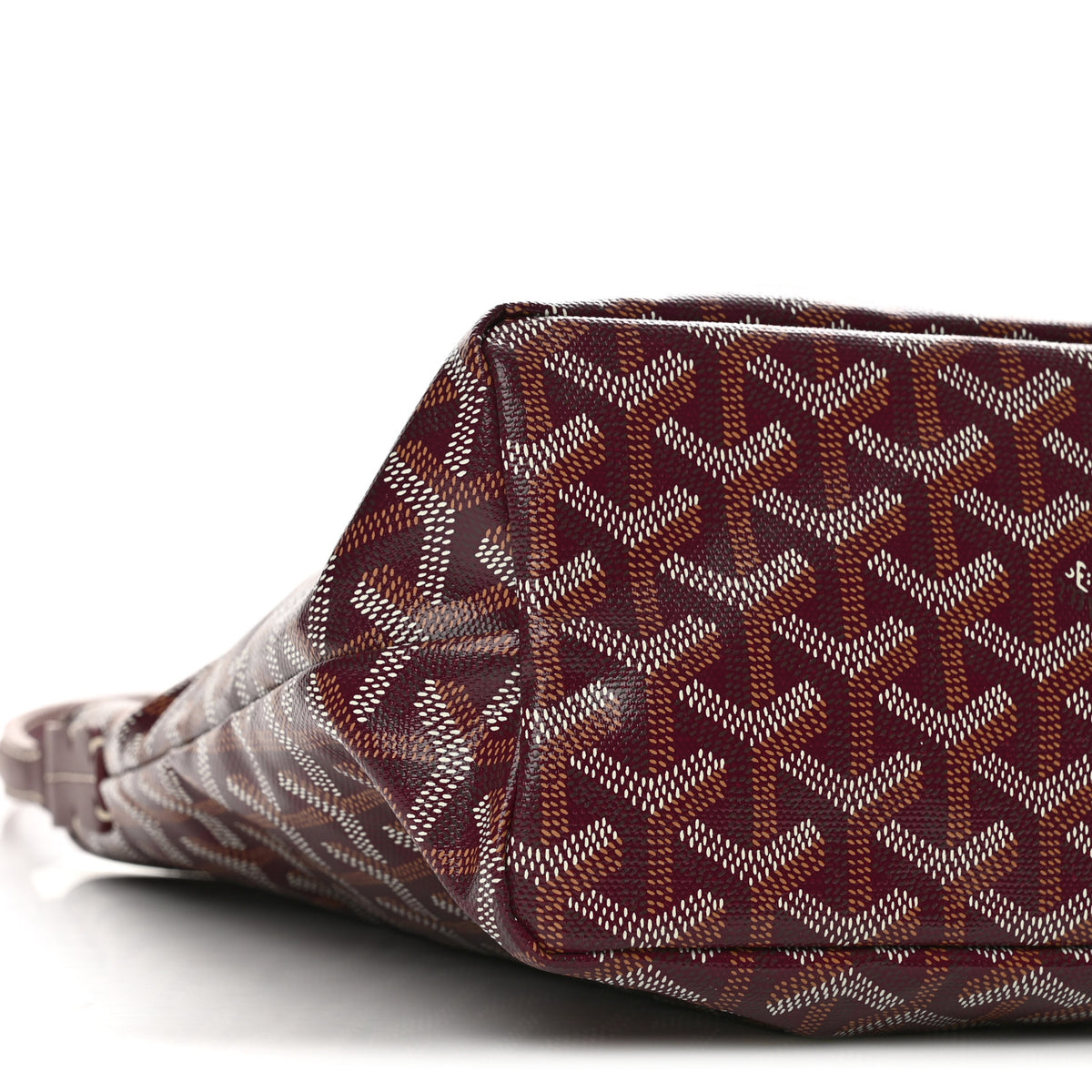 Goyardine Mini Boheme Hobo Burgundy