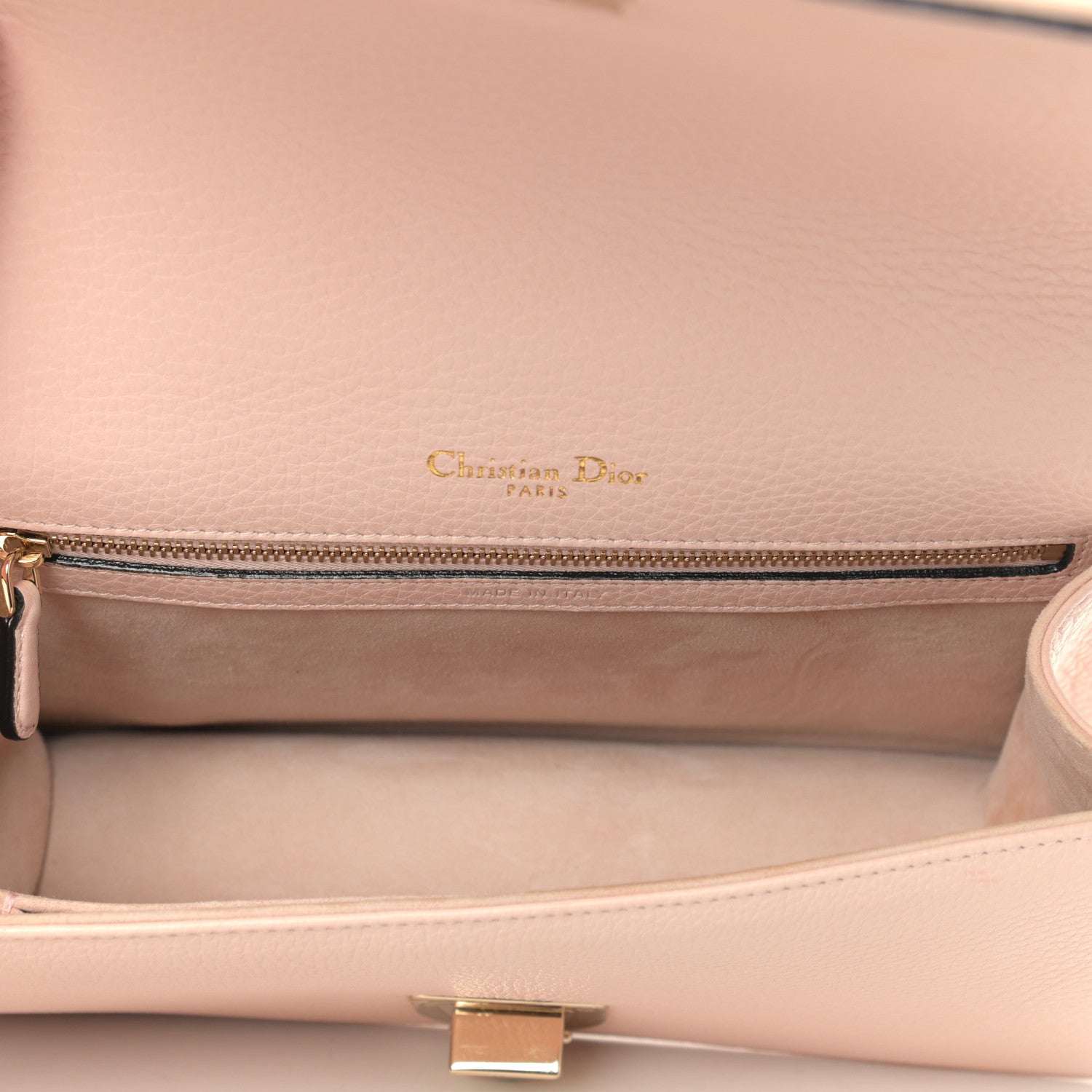 Christian Dior Grained Calfskin Cannage Medium Diorama Flap Bag Rose Poudre 4 of 8