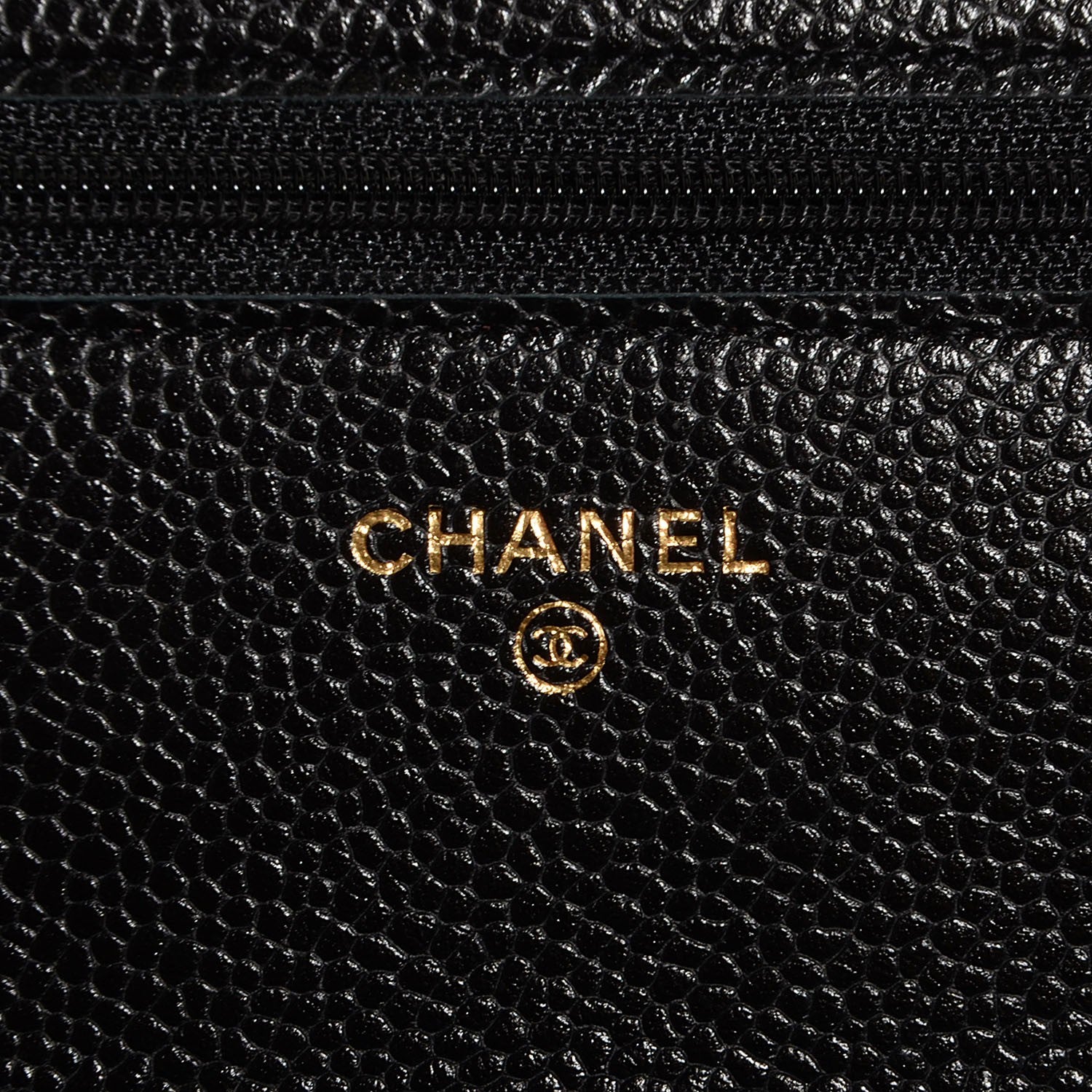 Chanel Caviar Quilted Wallet On Chain WOC Black 6 of 9