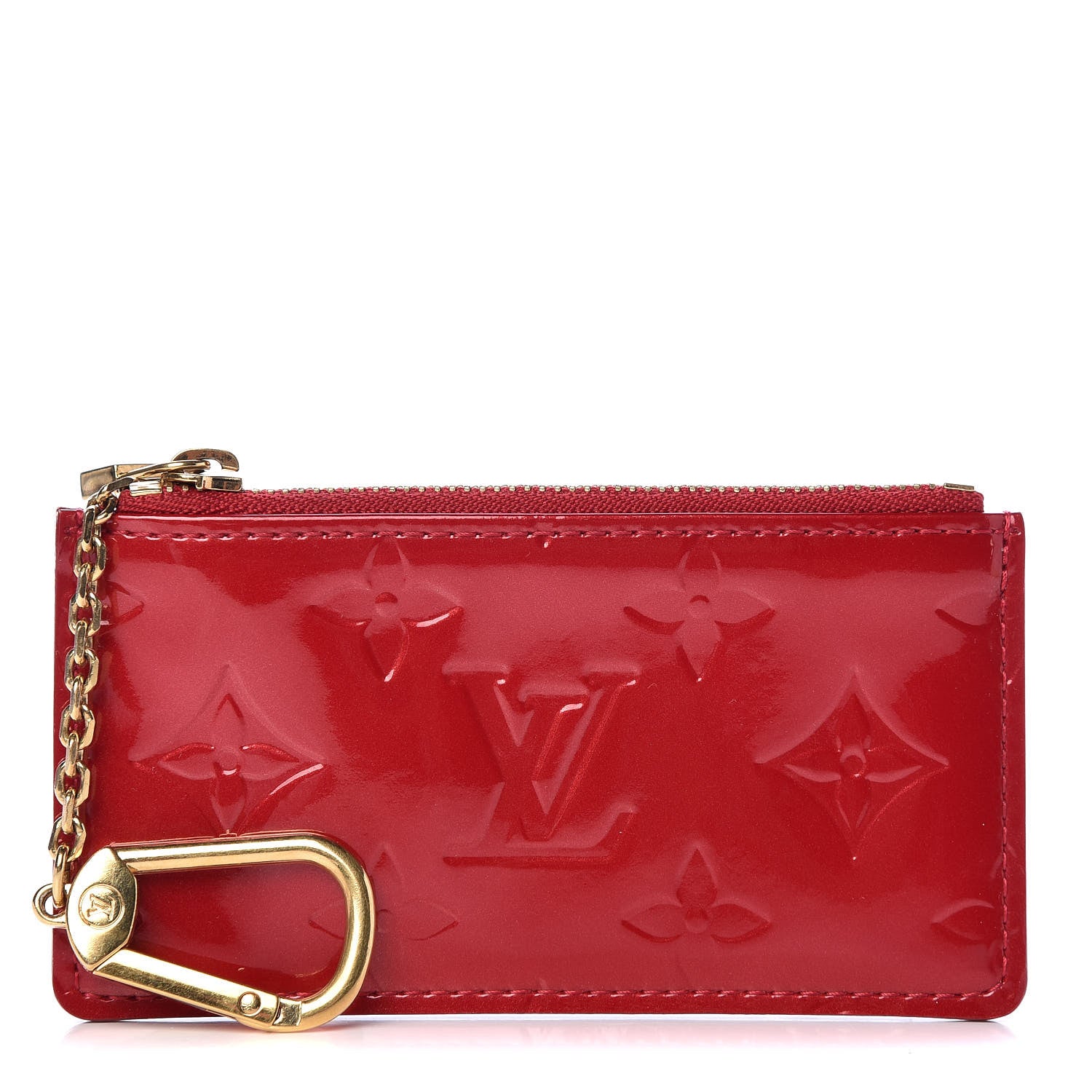 Louis Vuitton Vernis Key Pouch Pomme D'Amour 1 of 7