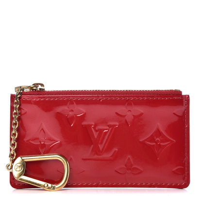 Louis Vuitton Vernis Key Pouch Pomme D'Amour 1 of 7