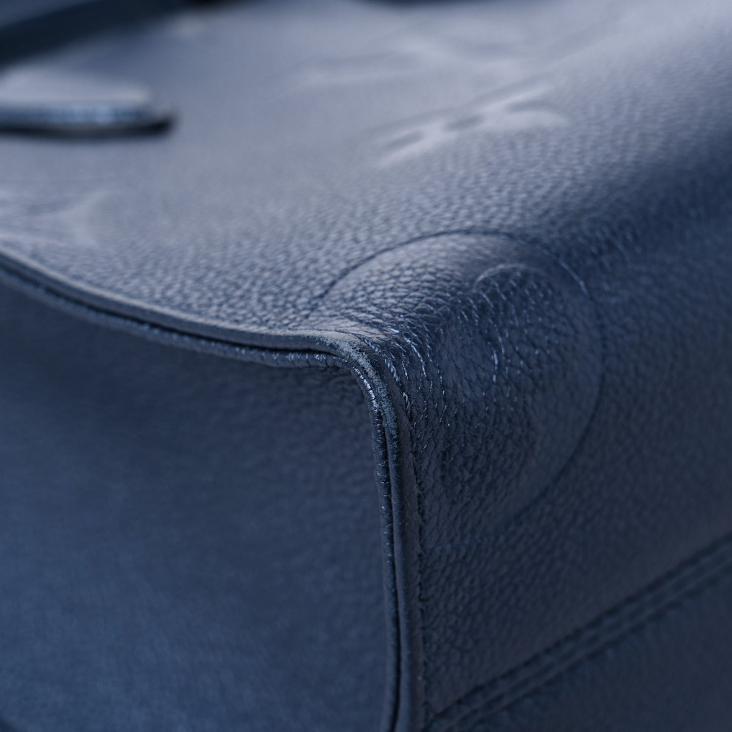 Metallic Empreinte Monogram Giant Onthego PM Navy Nacre
