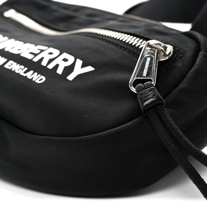 Burberry Econyl Logo Print Small Cannon Bum Bag Black 9 of 9