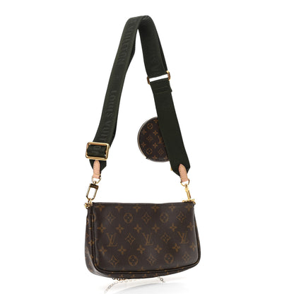 Louis Vuitton Monogram Multi Pochette Accessories Kaki 3 of 11