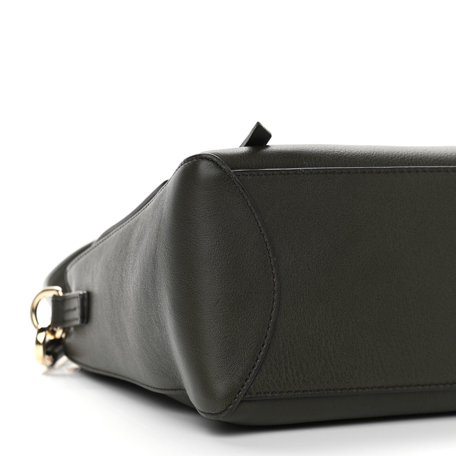 Chloe Calfskin Small Faye Day Shoulder Bag Deep Forest 8 of 9