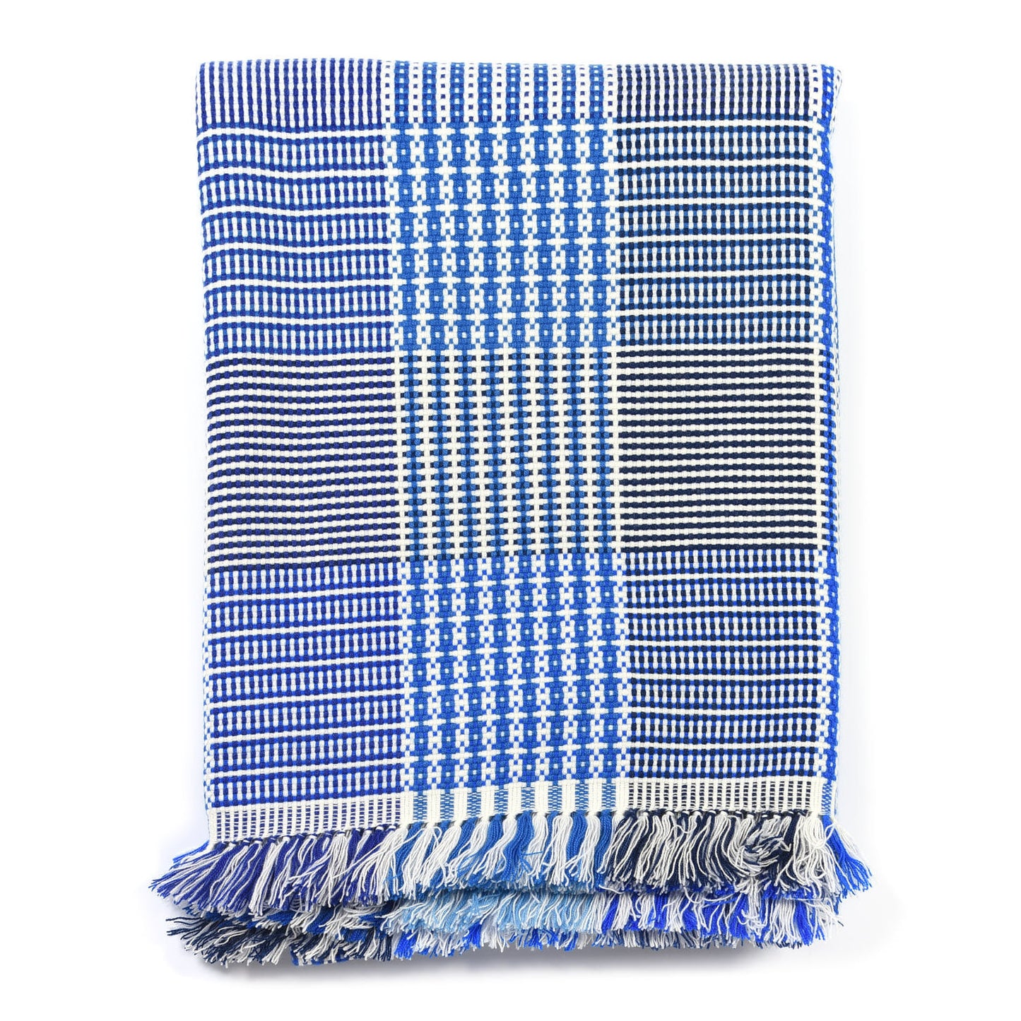 Cashmere Loom Mosaique Throw Blanket Egee