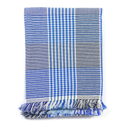 Hermes Cashmere Loom Mosaique Throw Blanket Egee 1 of 3