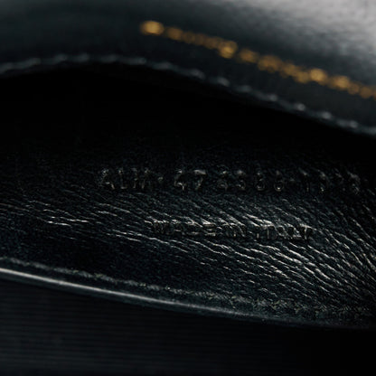 Saint Laurent Grain De Poudre Small Classic Monogram Kate Tassel Satchel Black 8 of 11