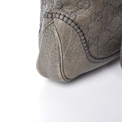 Gucci Guccissima Medium New Jackie Shoulder Bag Olive Green 9 of 13