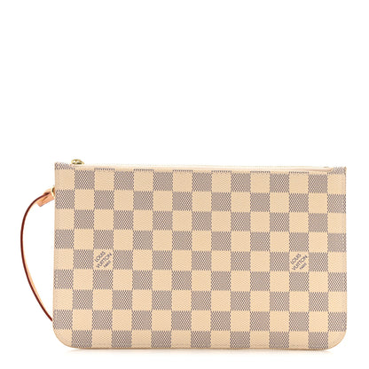 Louis Vuitton Damier Azur Neverfull MM GM Pochette 1 of 10