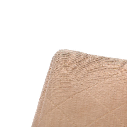 Chanel Jersey Quilted Jumbo Single Flap Beige 8 of 15