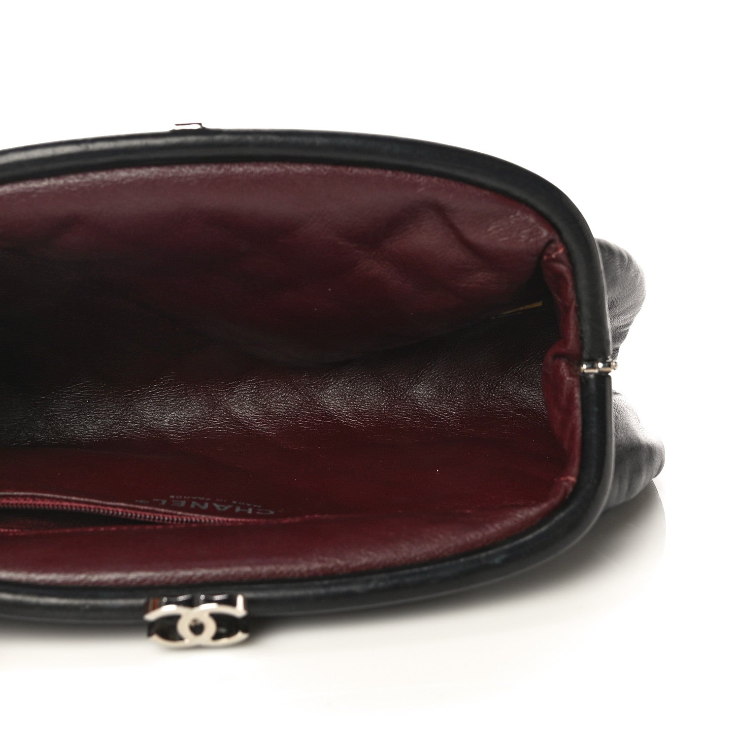 Chanel Lambskin Quilted Timeless Clutch Black 5 of 17