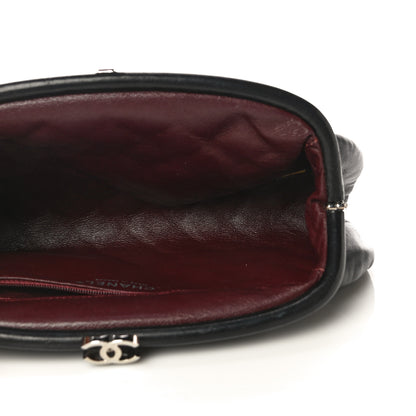 Chanel Lambskin Quilted Timeless Clutch Black 5 of 17