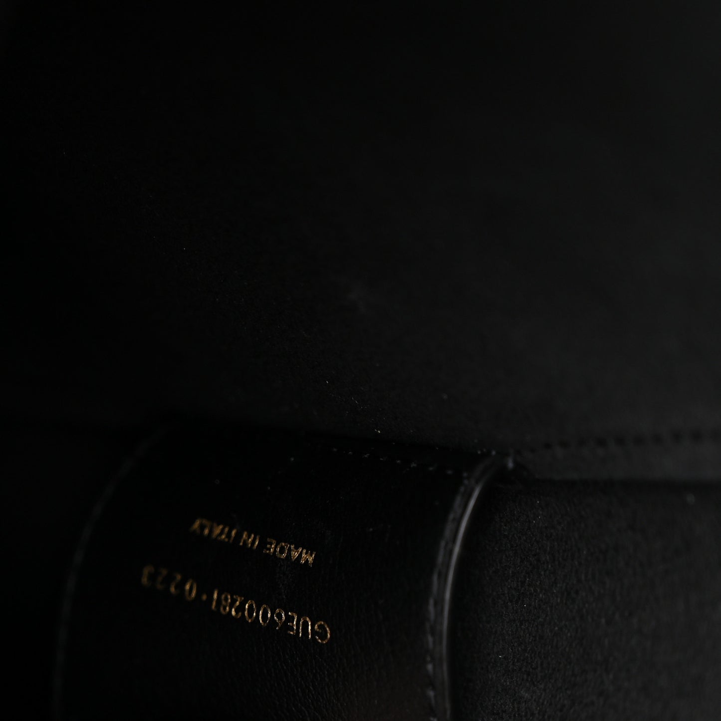Calfskin Large Shopping Tote Black