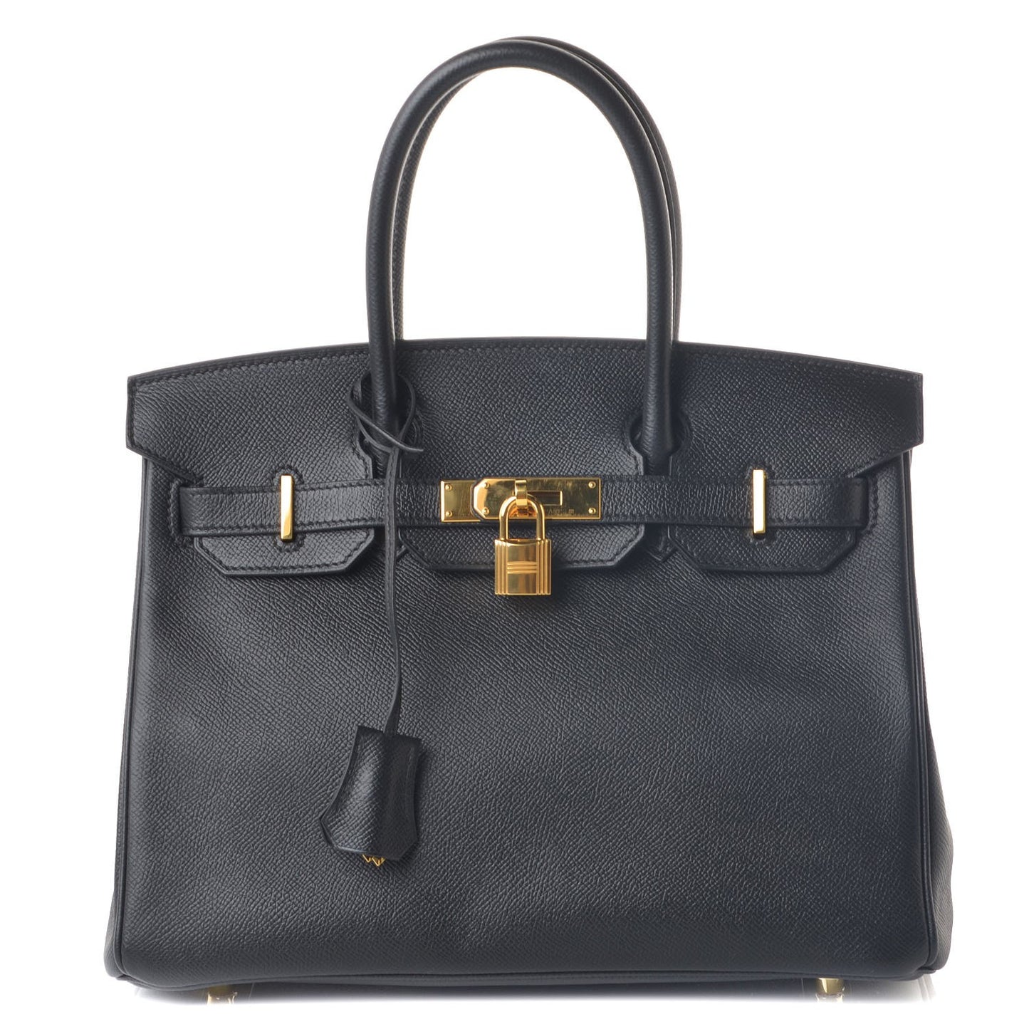 Epsom Birkin 30 Black