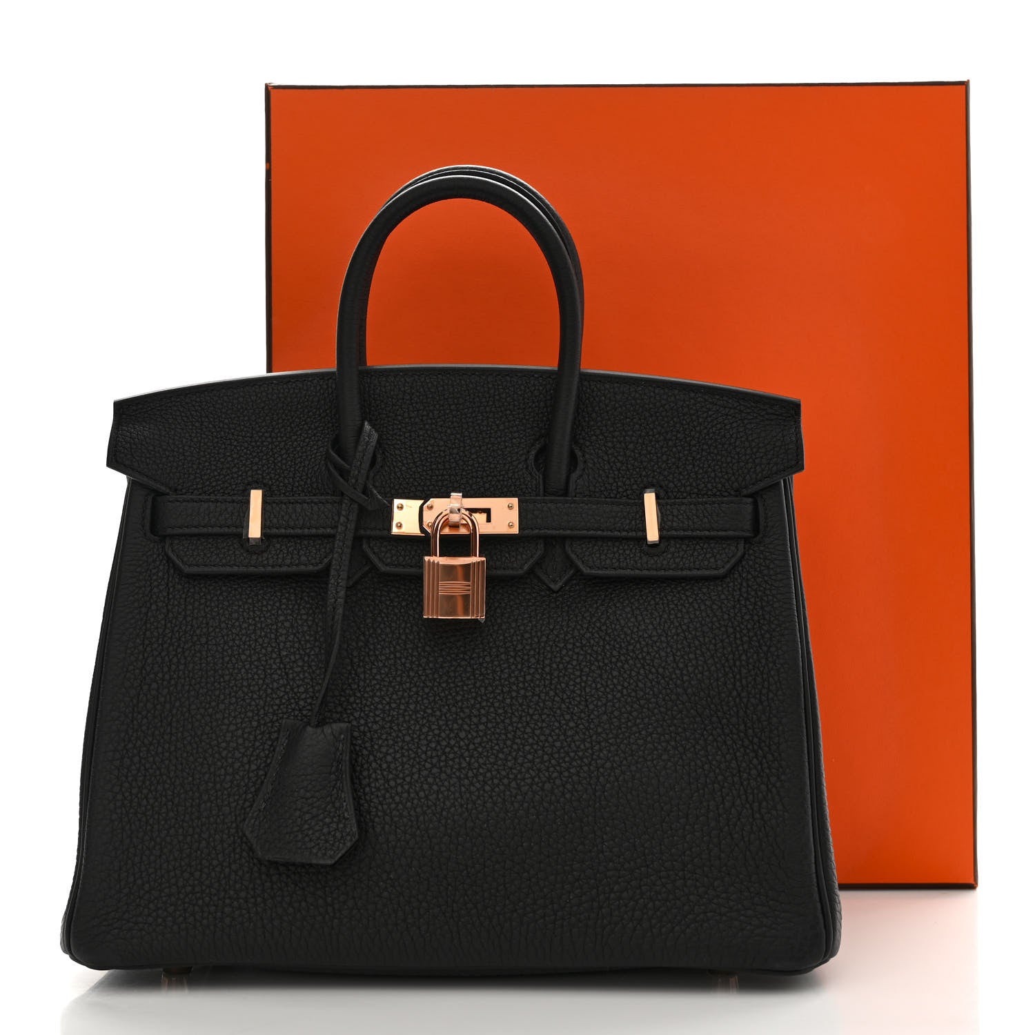 Hermes Togo Birkin 25 Black 10 of 10