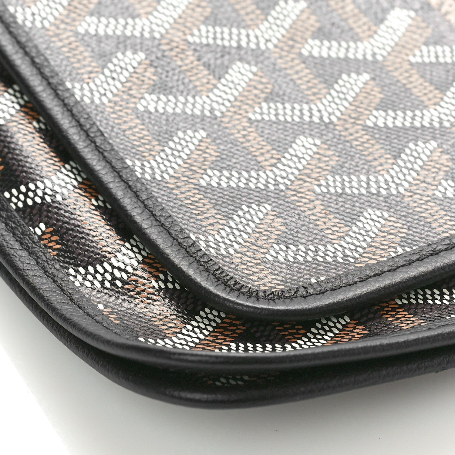 Goyard Goyardine Plumet Wallet Clutch Black 8 of 9