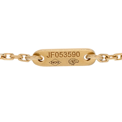 Van Cleef & Arpels 18K Yellow Gold Mother of Pearl Sweet Alhambra Bracelet 4 of 5