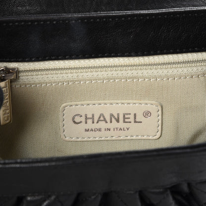 Chanel Washed Lambskin Quilted Mini Chain Around Flap Black 7 of 7