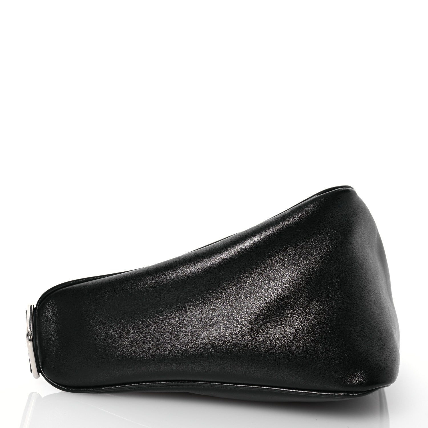 Prada Grace Lux Triangle Shoulder Bag Black 4 of 10