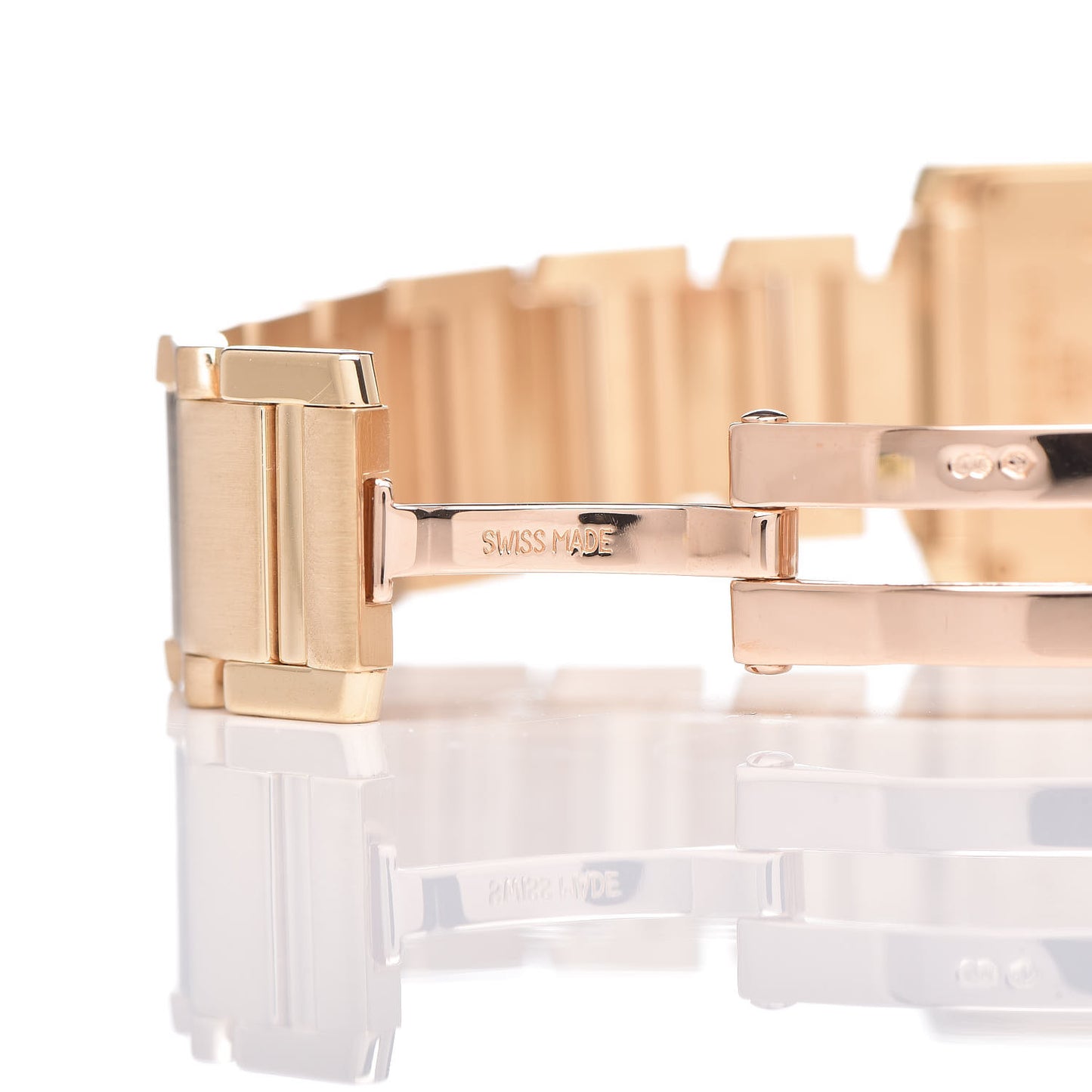 18K Yellow Gold 20mm Tank Francaise Quartz Watch