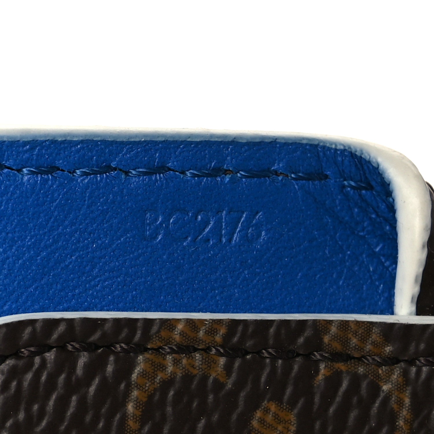 Louis Vuitton Monogram Bandouliere Shoulder Strap Blue 5 of 7