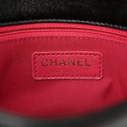 Chanel Shiny Lambskin Quilted Small Fashion Therapy Flap Bag Black 6 of 11
