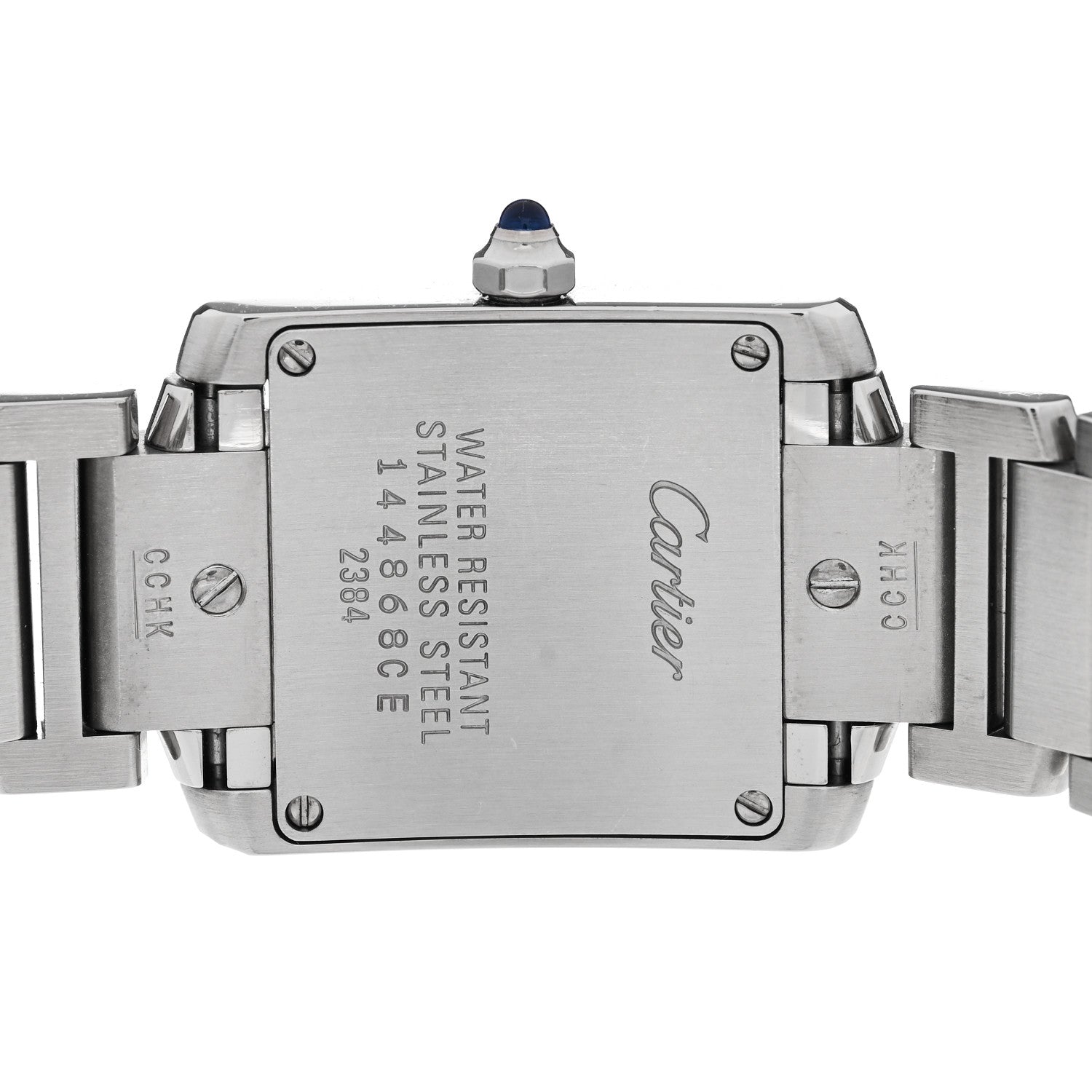 Cartier Stainless Steel 20mm Tank Francaise Quartz Watch 4 of 4