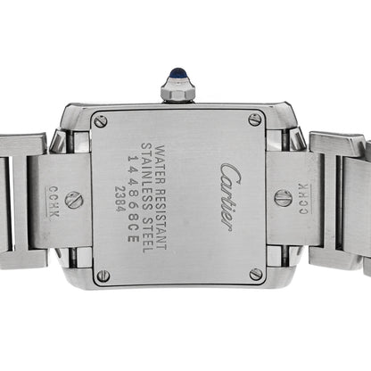Cartier Stainless Steel 20mm Tank Francaise Quartz Watch 4 of 4