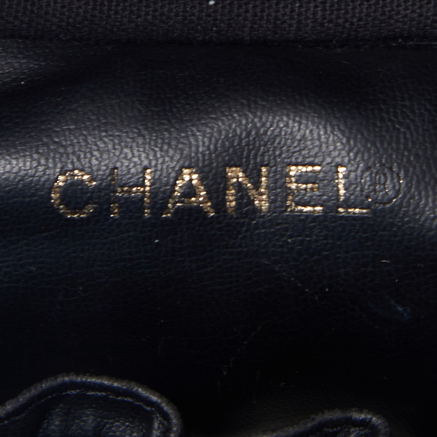 Chanel Caviar Vanity Cosmetic Case Black 9 of 10
