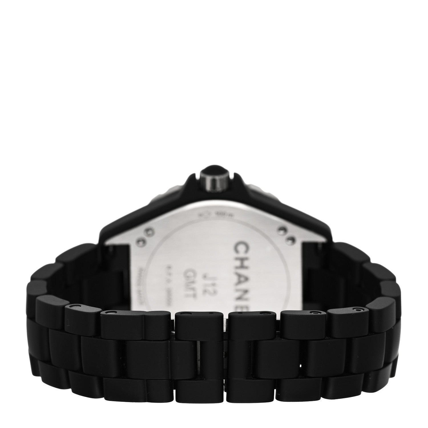 Chanel Stainless Steel Matte Ceramic 41mm J12 GMT Automatic Watch Black 3 of 5