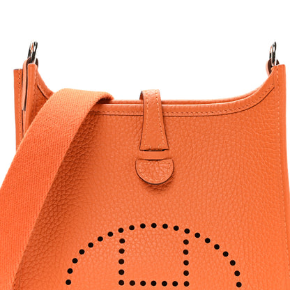 Hermes Taurillon Clemence Evelyne TPM Abricot 8 of 11