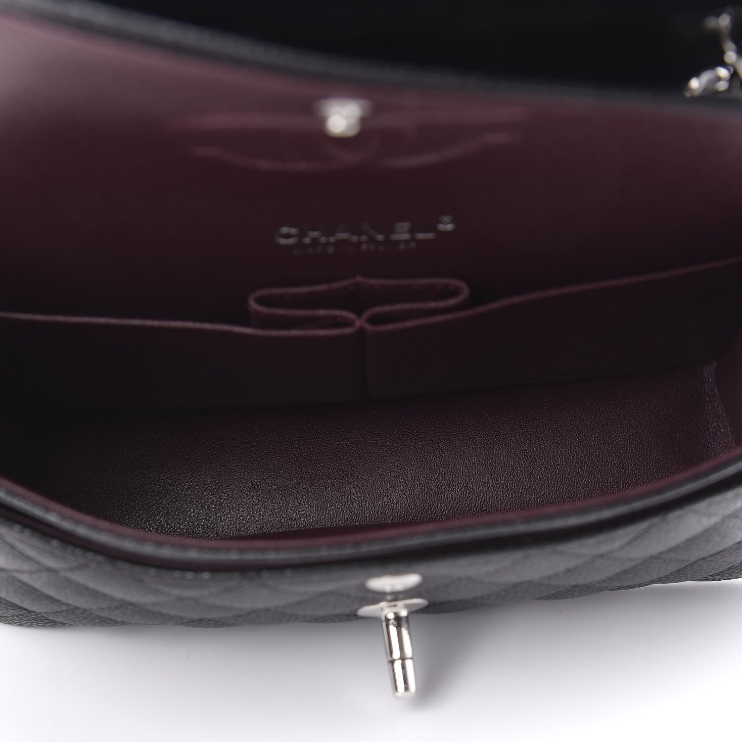 Chanel Caviar Quilted Small Double Flap Black 6 of 12