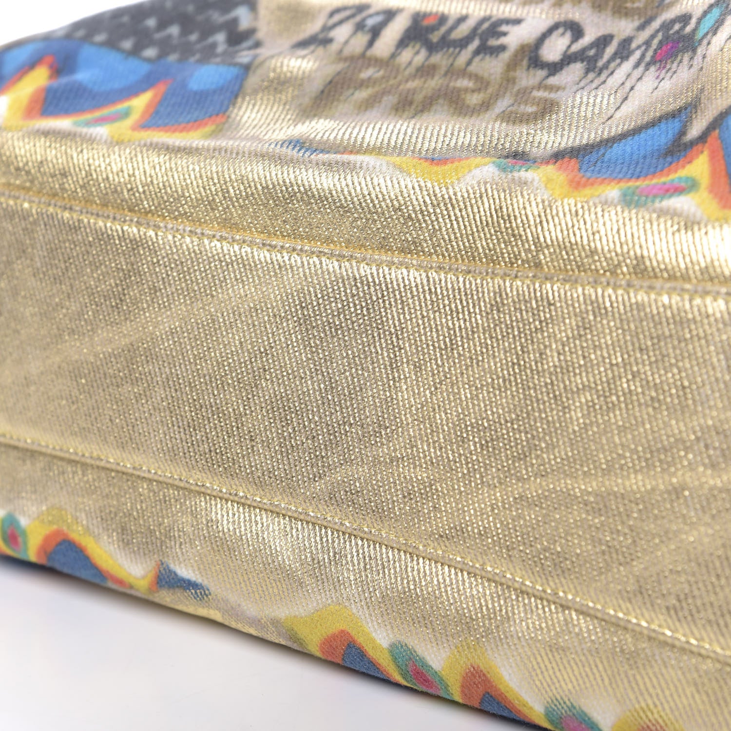 Chanel Graffiti Printed Canvas Street Spirit Tote Multicolor 13 of 14