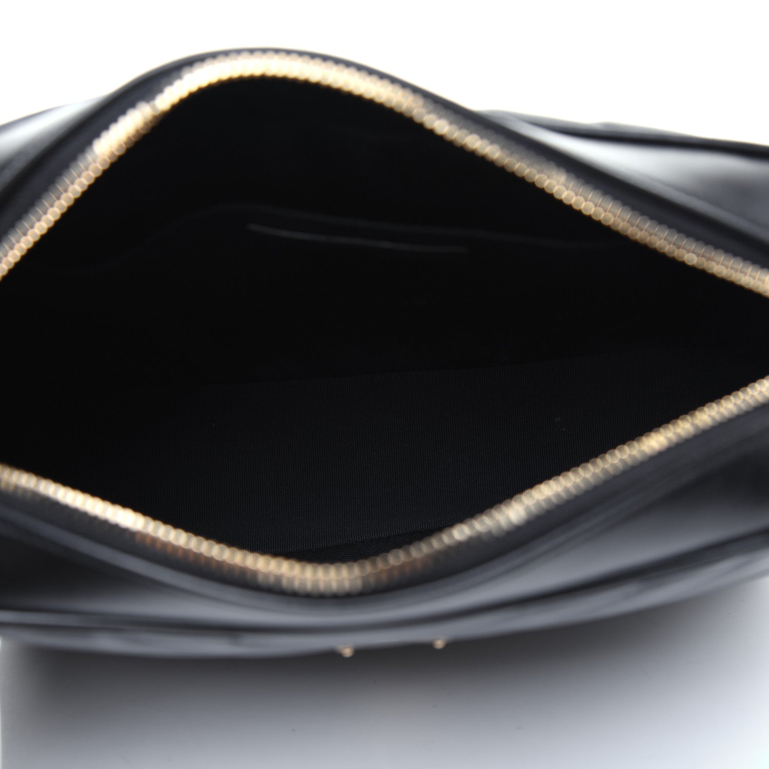 Saint Laurent Calfskin Matelasse Monogram Lou Camera Bag Black 5 of 17