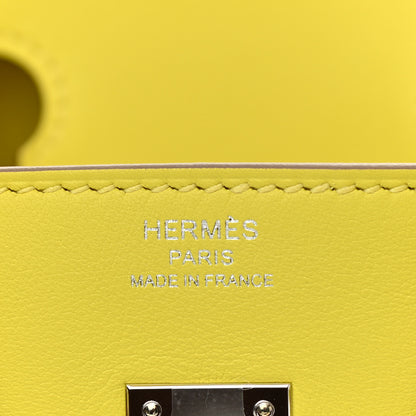 Hermes Swift Birkin 25 Lime 6 of 10