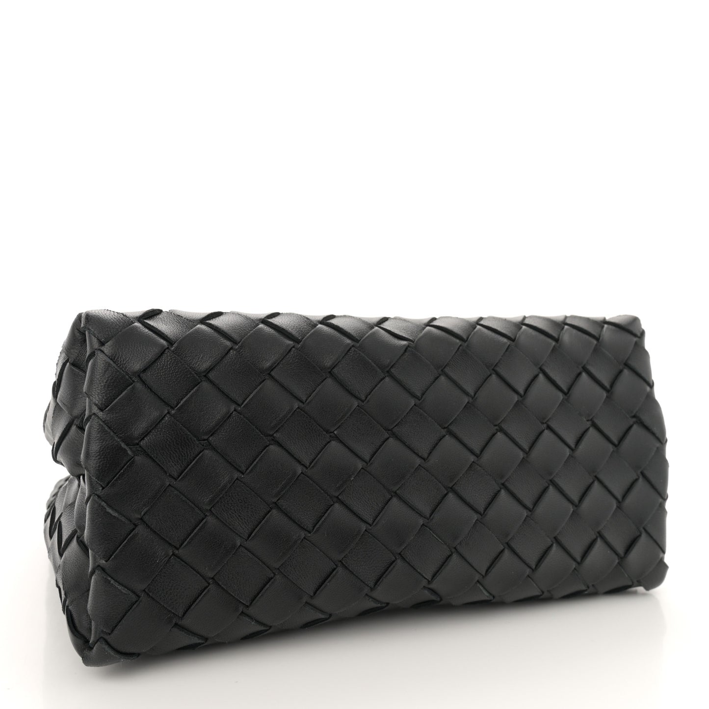 Nappa Intrecciato Small Andiamo Shoulder Bag Black