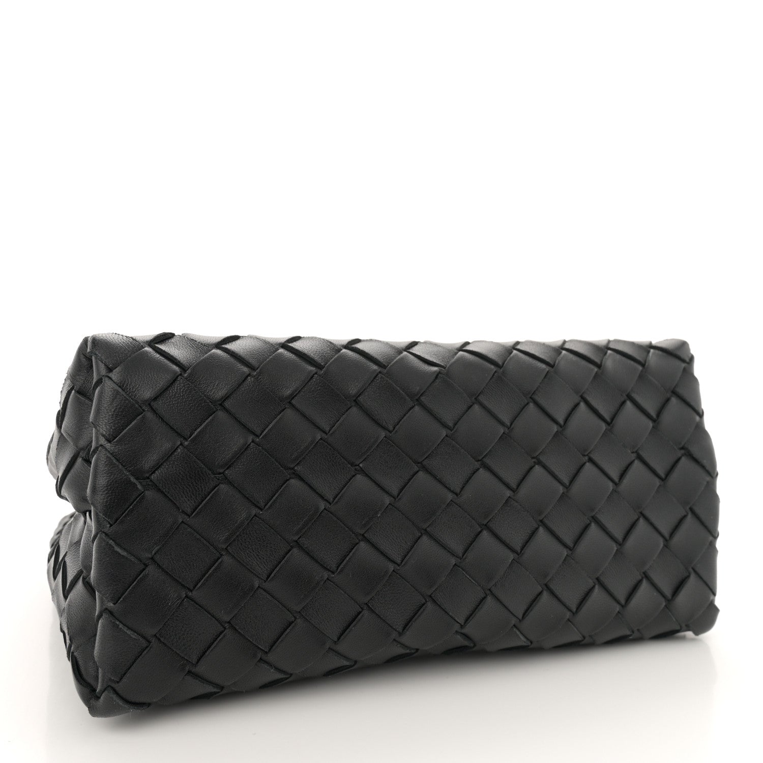 Bottega Veneta Nappa Intrecciato Small Andiamo Shoulder Bag Black 4 of 9