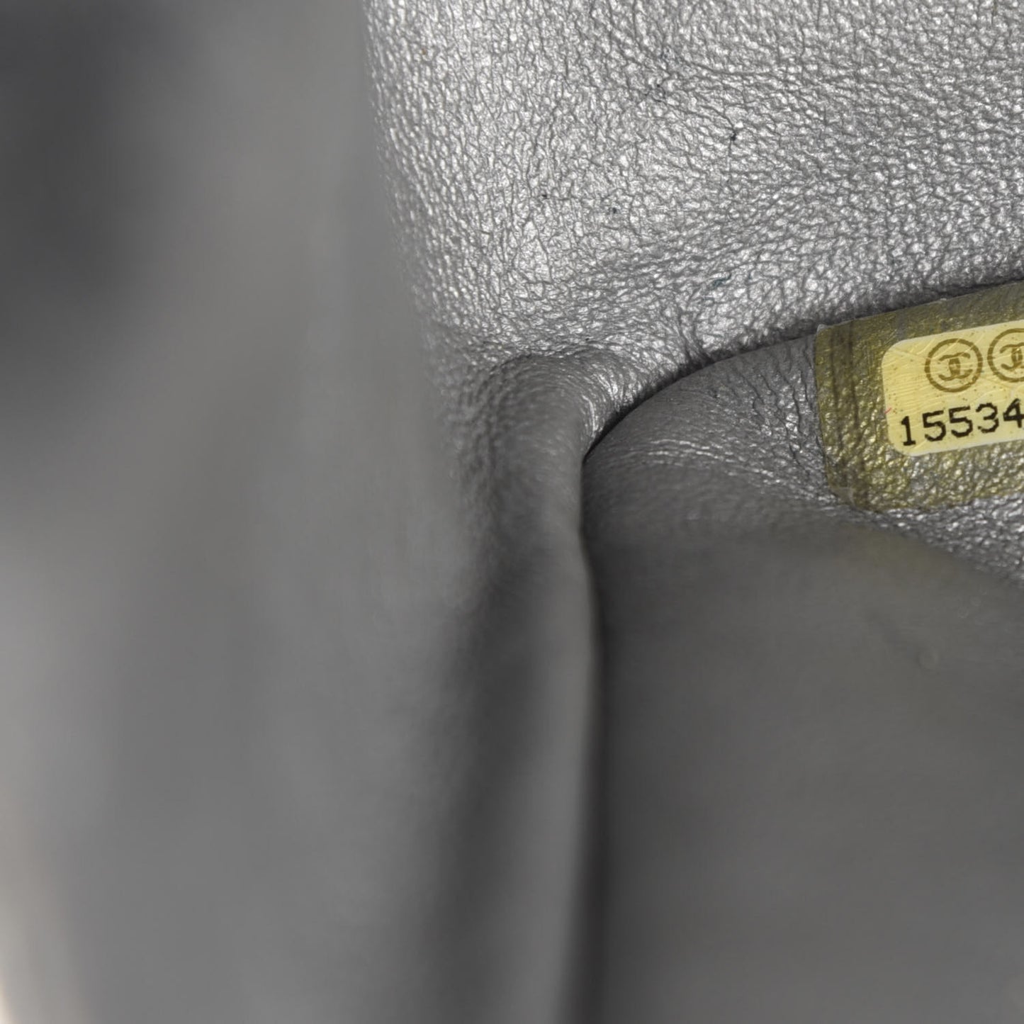 Metallic Aged Calfskin Quilted 2.55 Reissue 227 Flap Argent Fonce