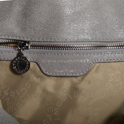 Stella McCartney Faux Leather Shaggy Deer Falabella Big Tote Grey 7 of 9